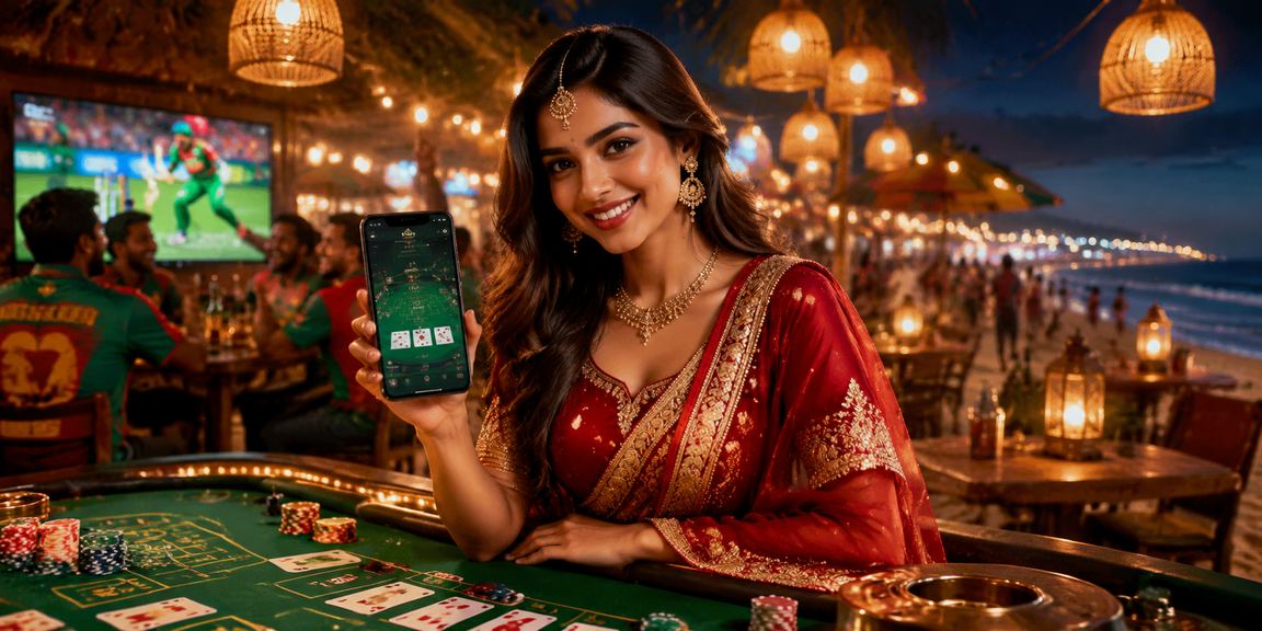 কুমিল্লায় ক্রিকেট বেটিং চলমান একটি বীচ দৃশ্য